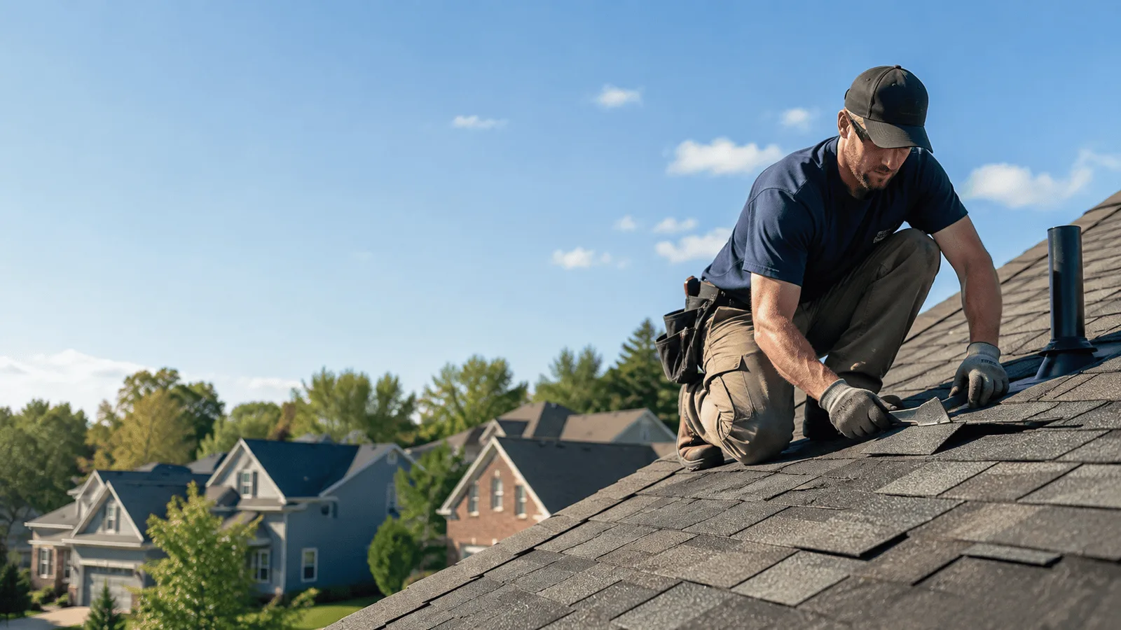 Roof Leak Repair in Vernon, MI near me